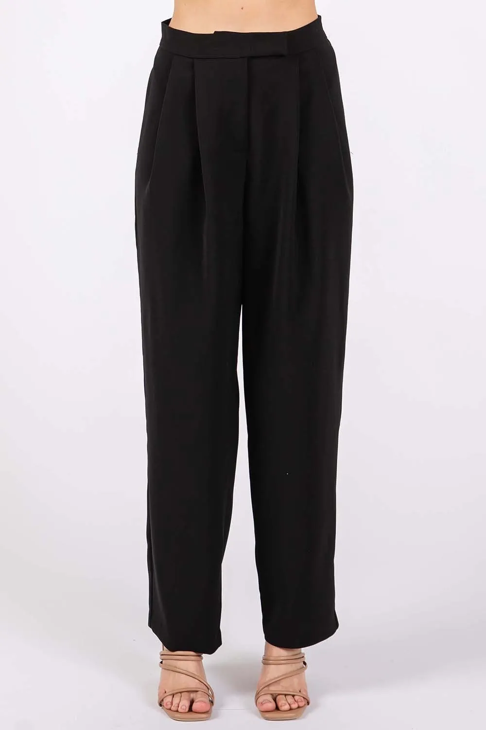 Geegee High Waist Pleated Pants