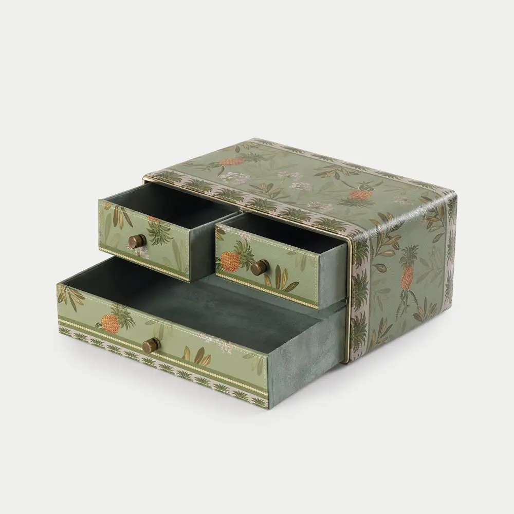Green Pineapple Jewelry Organizer