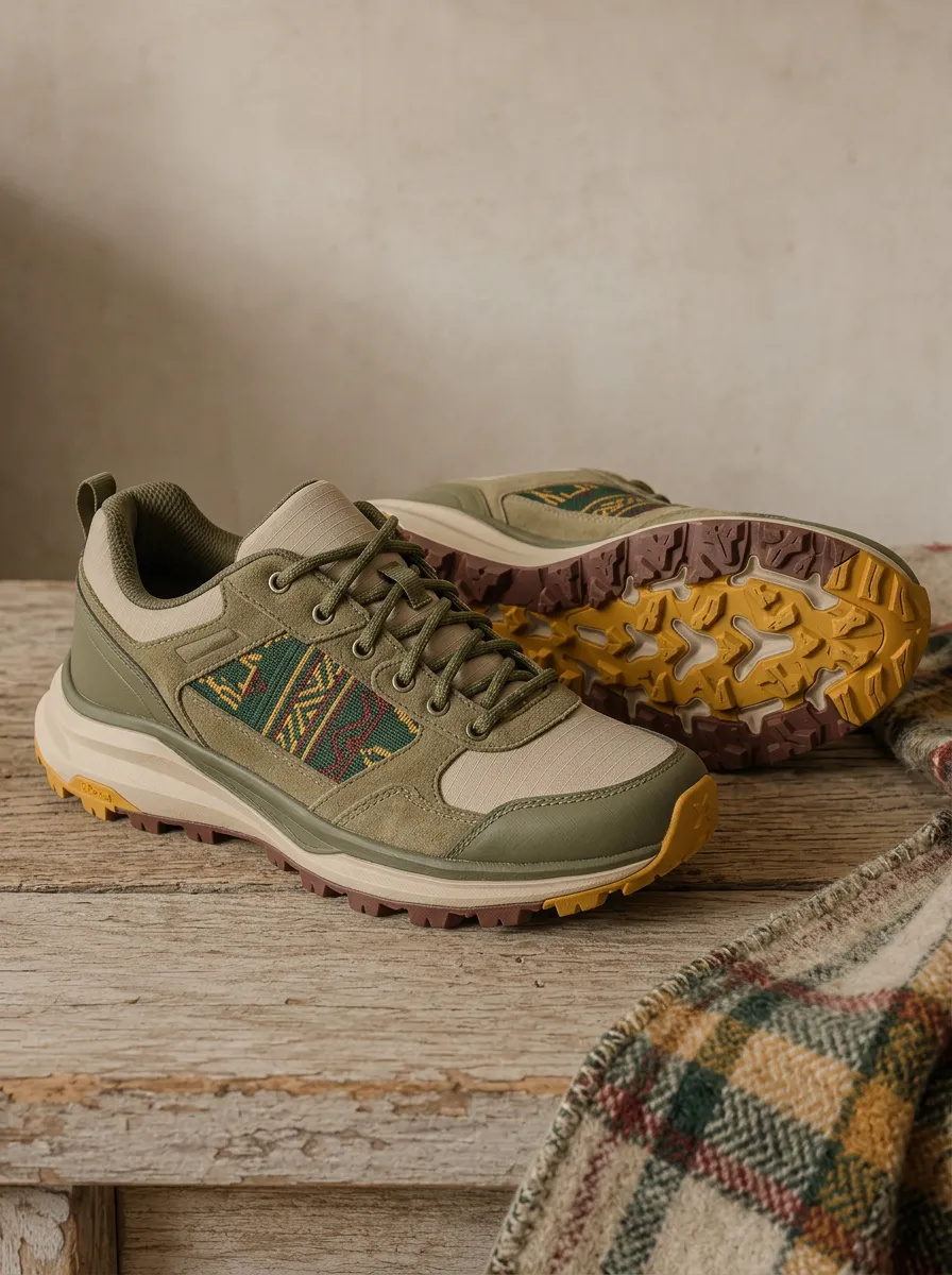 Women's Stride Outdoor Hiking Tribal Pattern Printed Sneakers