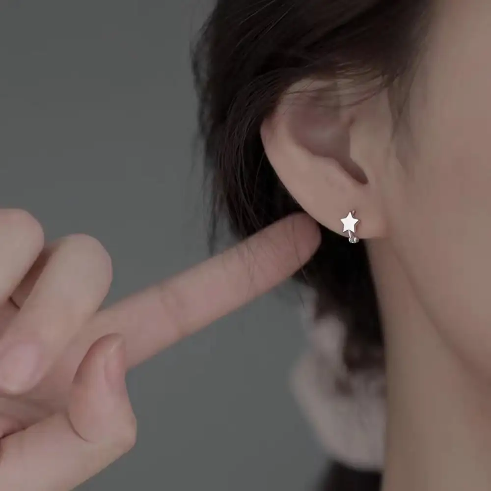 Women's Petite Star Earrings
