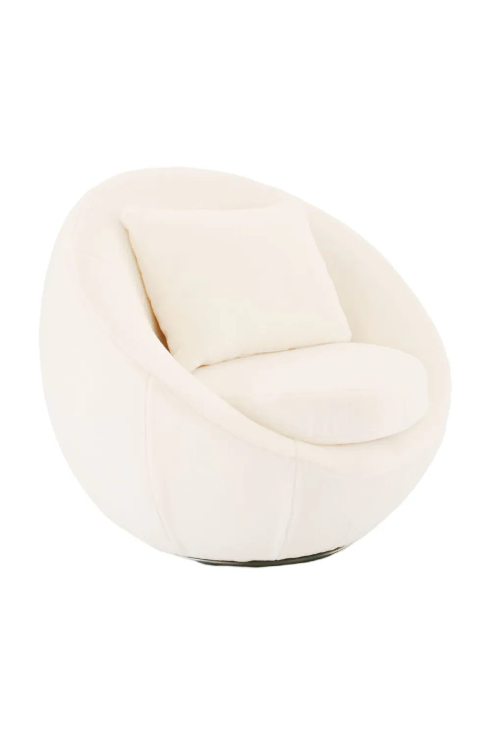 Round Swivel Accent Chair