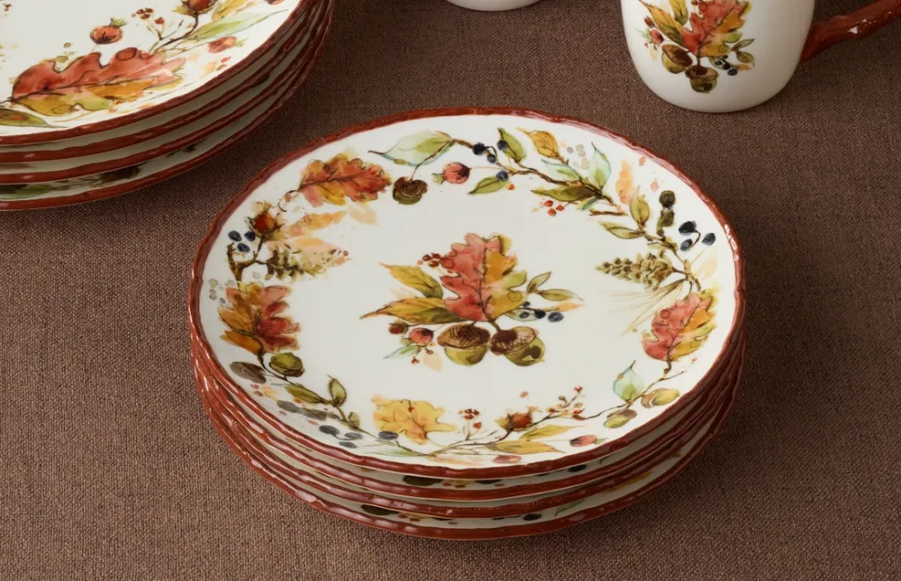 Salad Plate Four Piece Set