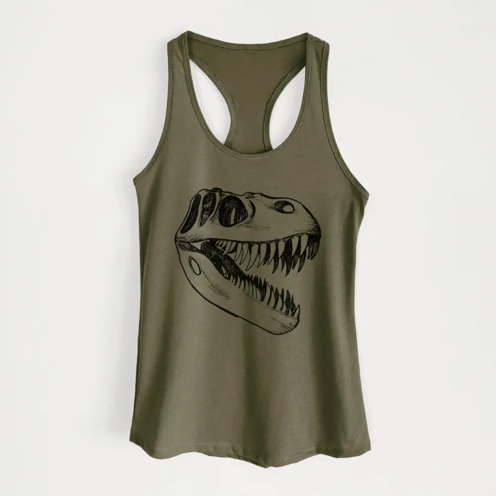 Tyrannosaurus Rex Skull Tank Top