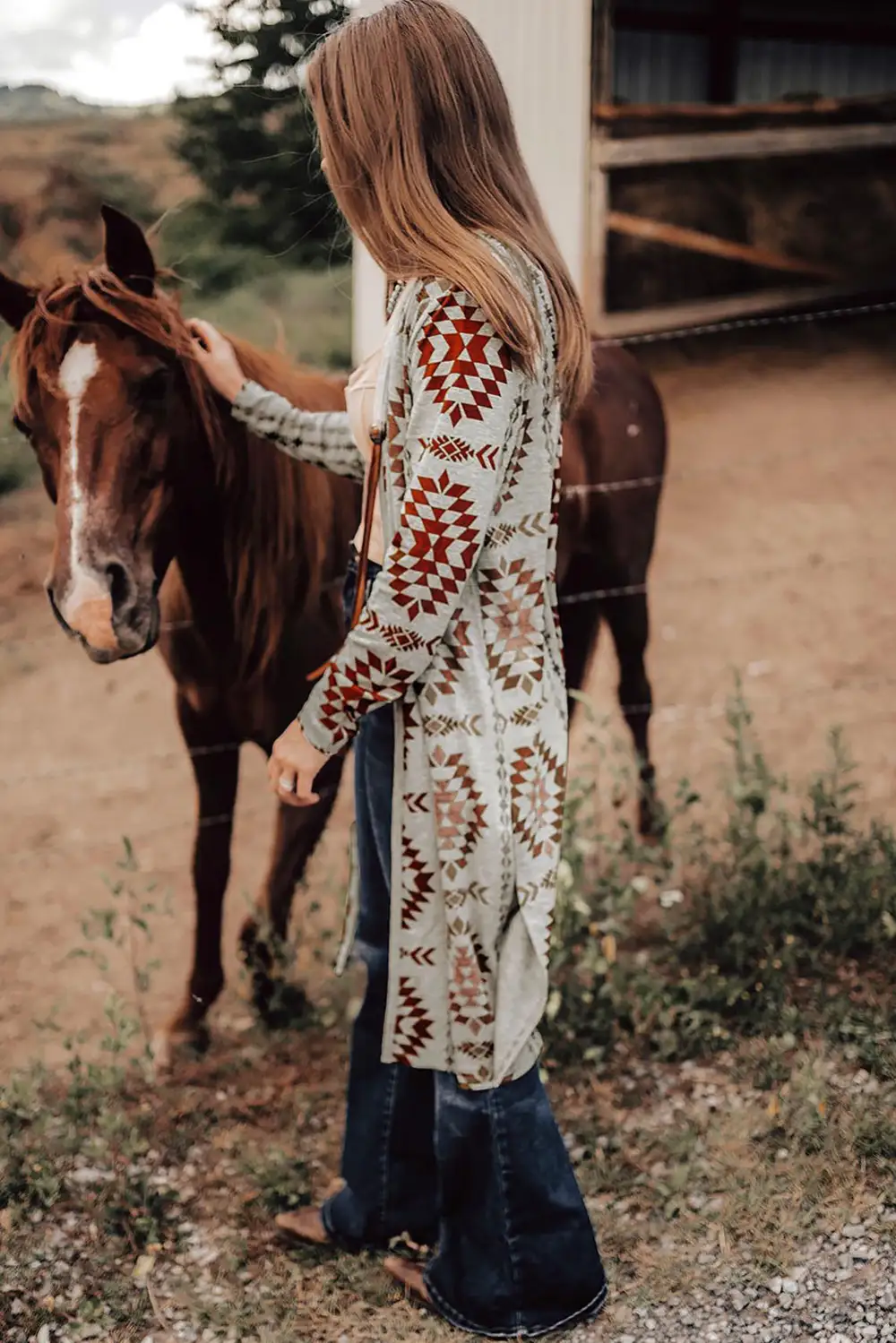 Easy Layer Open Front Longline Cardigan
