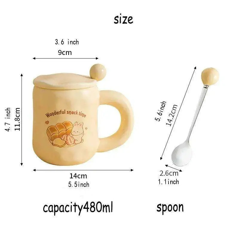 Ceramic Whimsical Drinkware Set Home