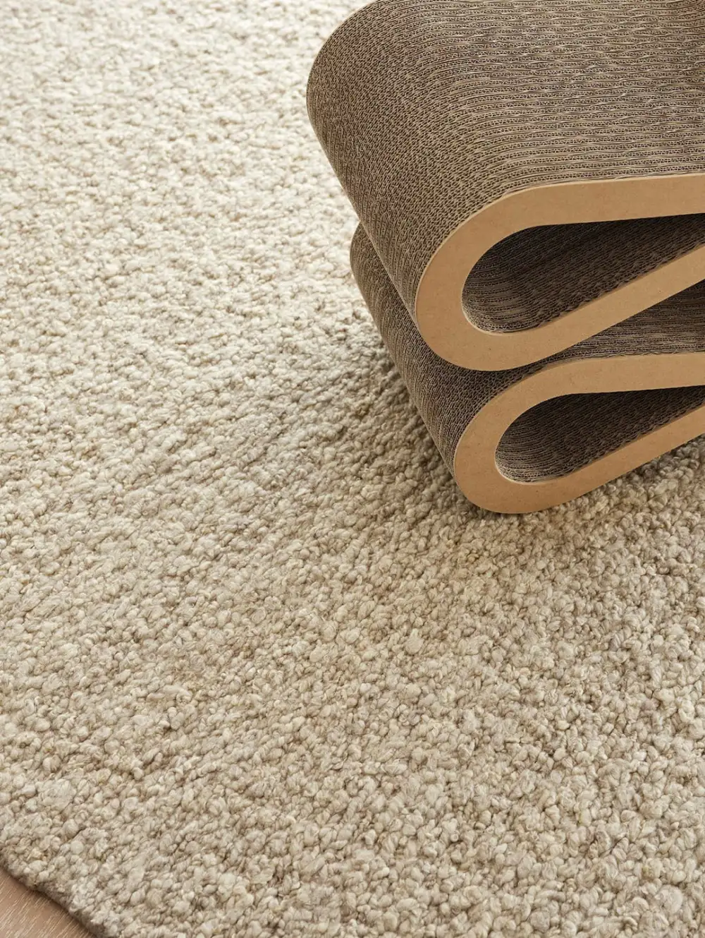 Wool Handwoven Contemporary Cozy Area Rug