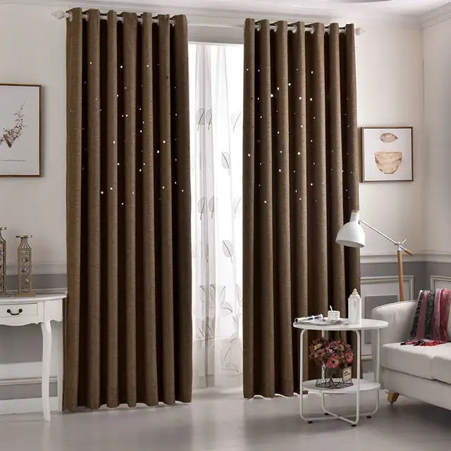 Star Sheer Curtain Panel