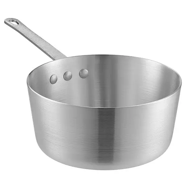 Compact Tapered Aluminum Sauce Pan