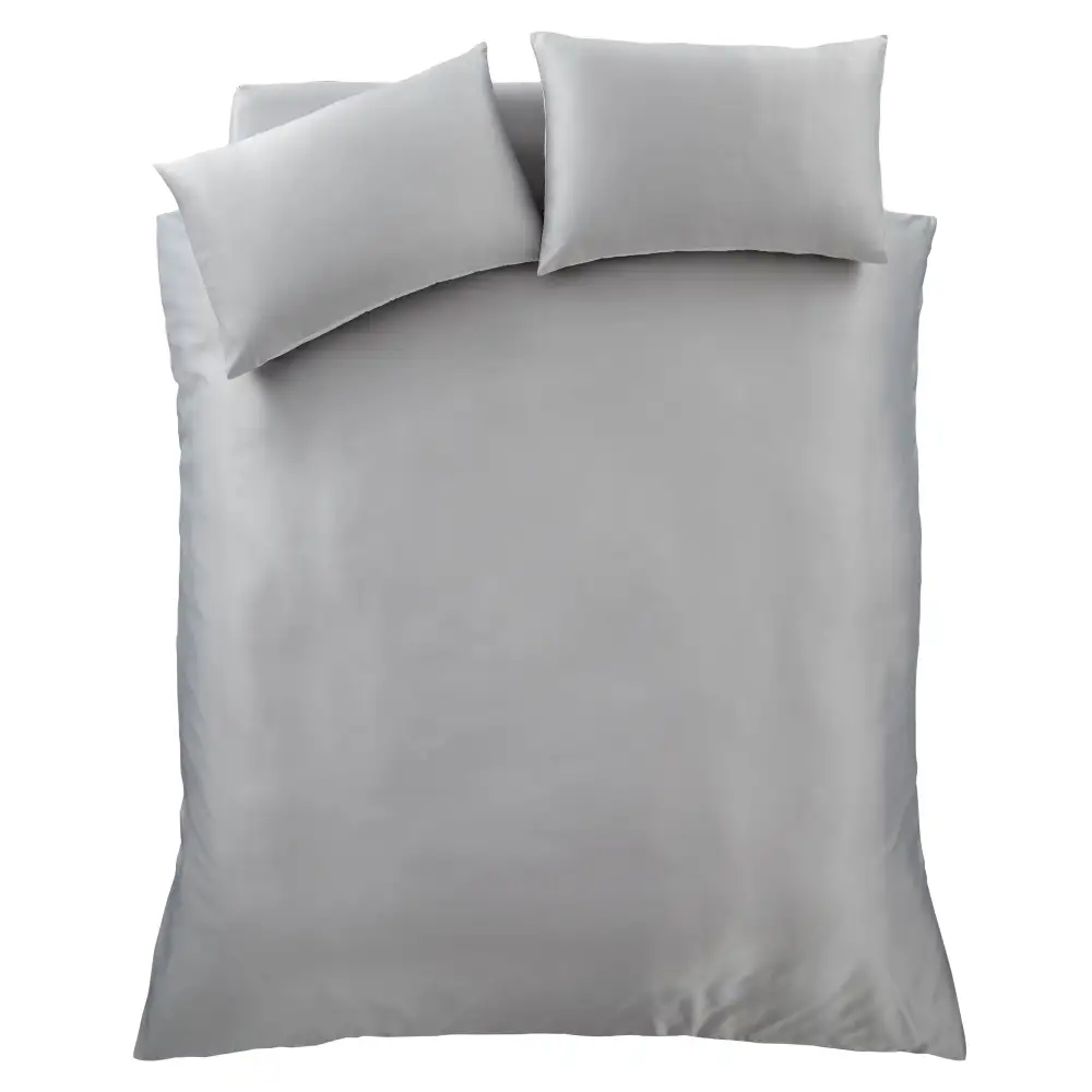 Printed Satin Duvet Cover Set