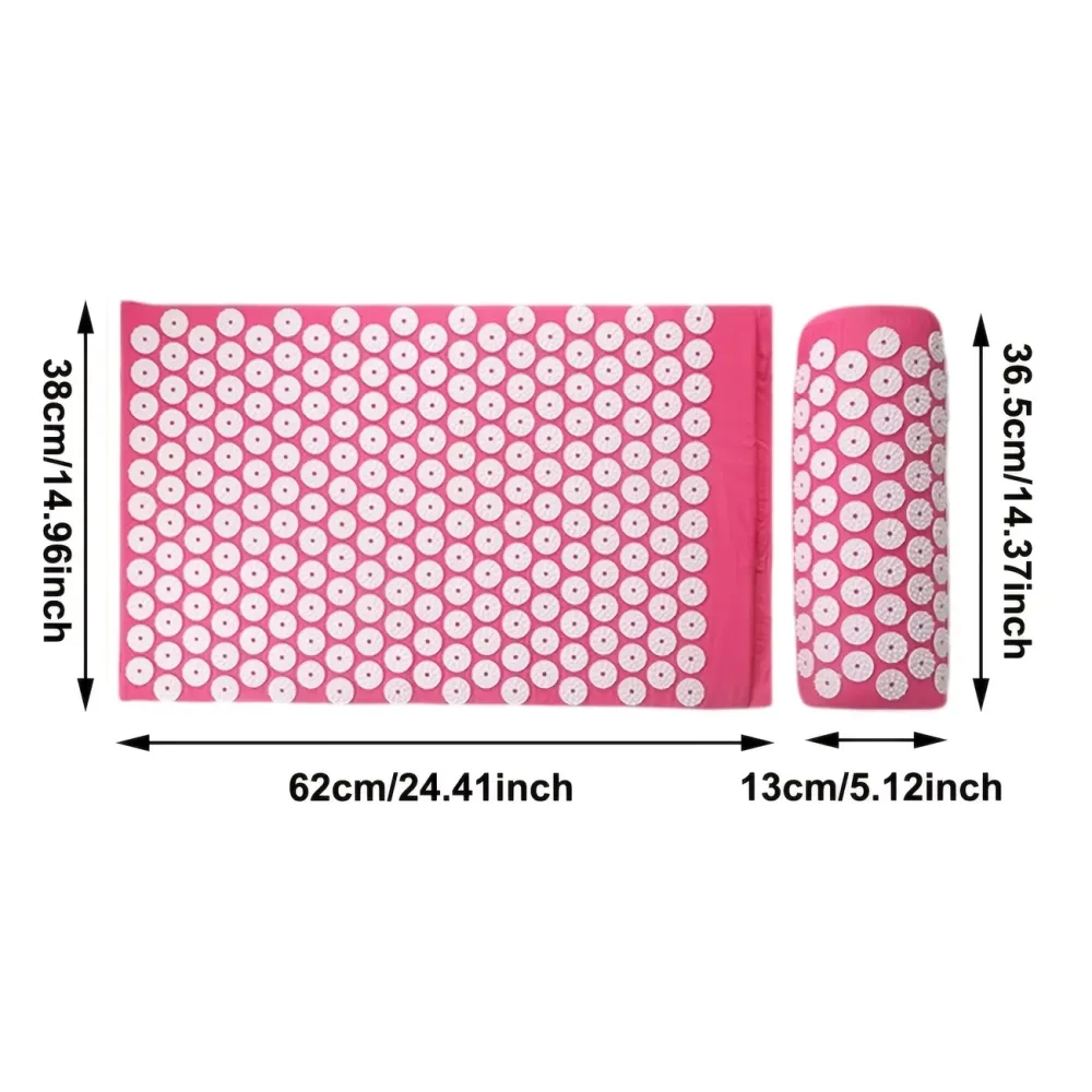 Yoga Acupressure Mat Set