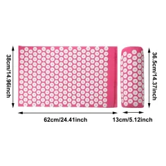 Yoga Acupressure Mat Set