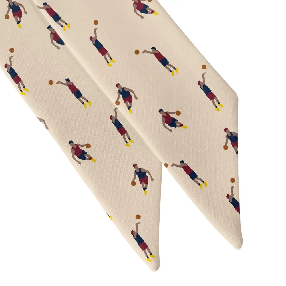 Basketball Design Hair Scarf