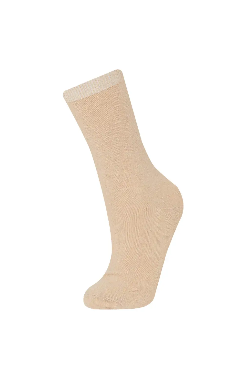 Five Pairs Of Pure Cotton Knee-High Socks