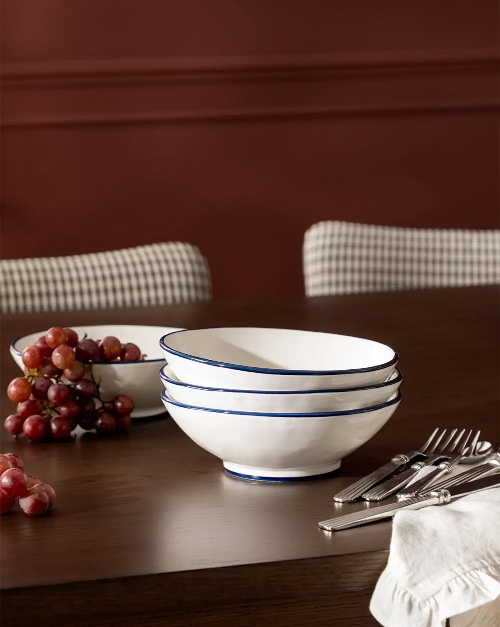 Hand-Painted Bowl Set