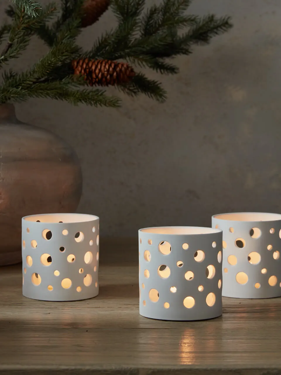 Ceramic Decorative Candle Holder