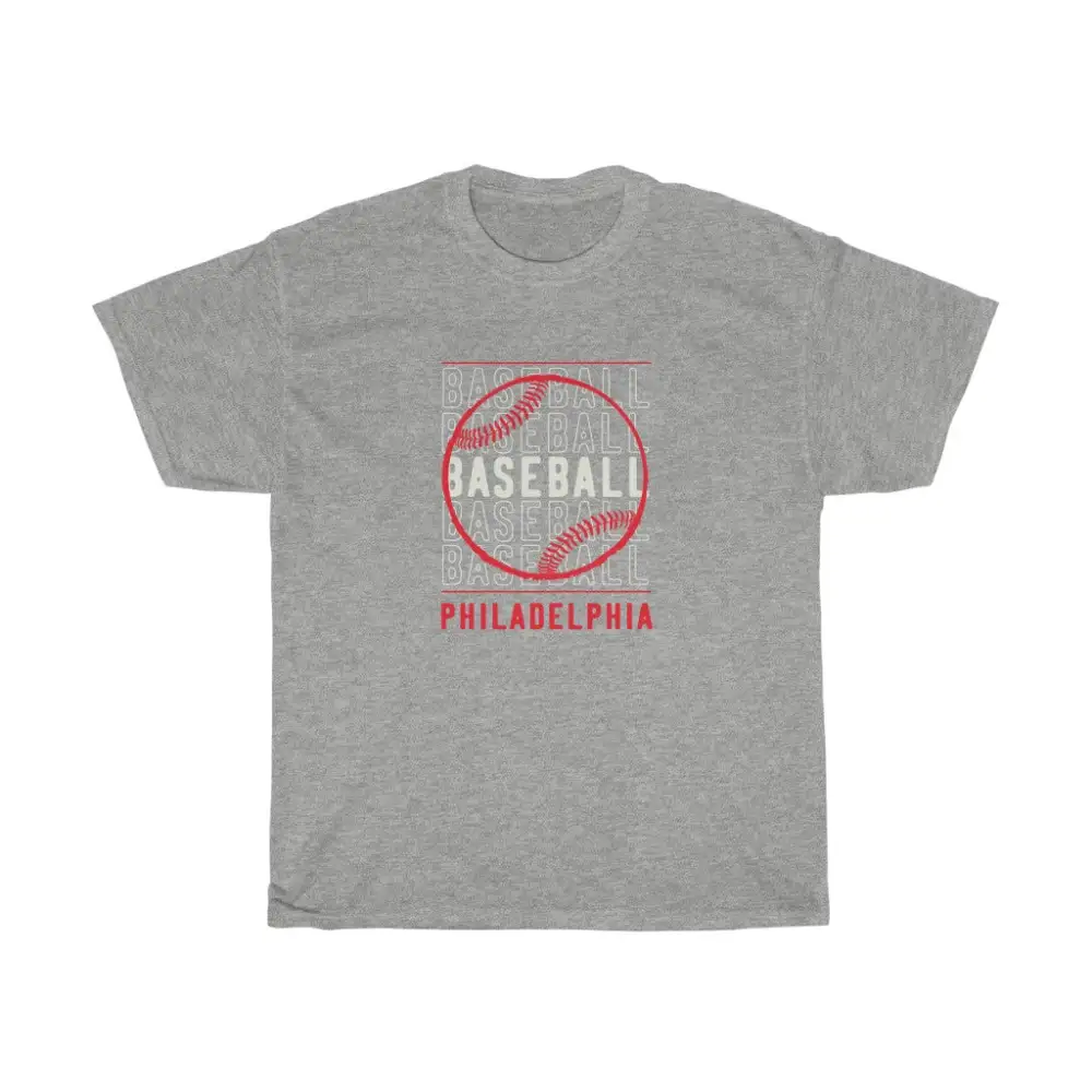 Baseball Philadelphia with Baseball Graphic T-Shirt