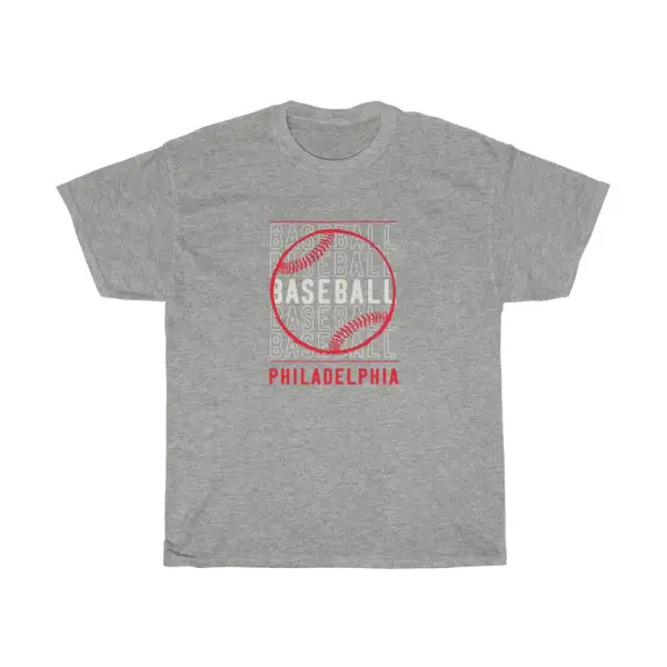 Baseball Philadelphia with Baseball Graphic T-Shirt