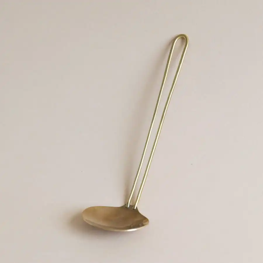 Brass Kitchen Serving Ladle