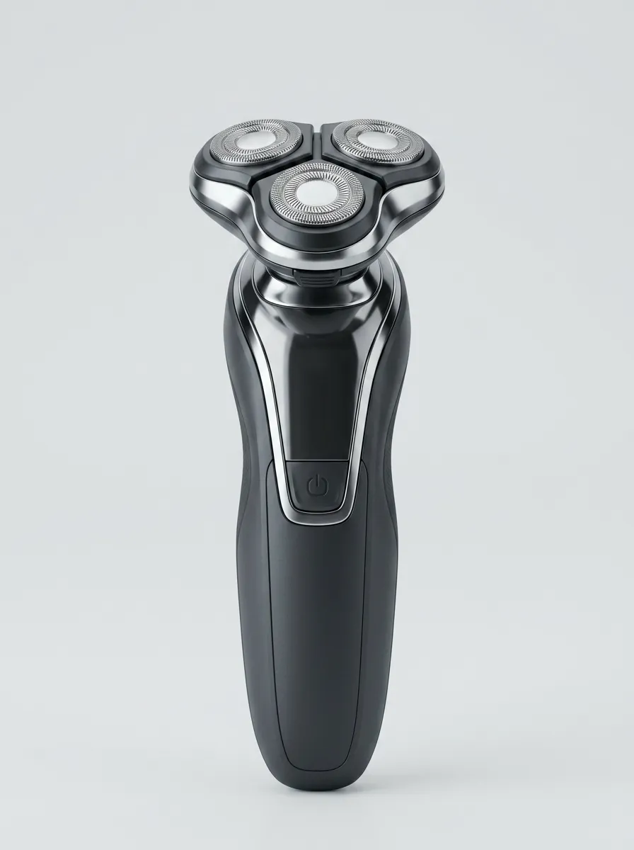 Rotary Triple-Head Electric Shaver for Grooming Routines