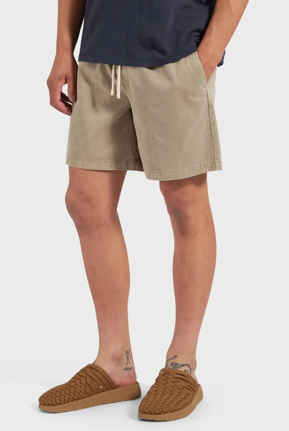 Relaxed Fit Cotton Blend Casual Everyday Shorts