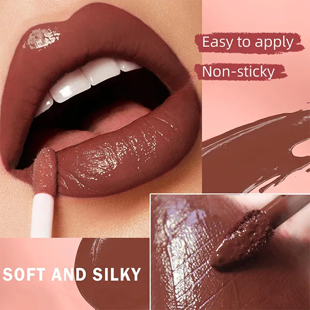 3-in-1 Lip Kit Matte Moisturizing Lip Glaze Lip Liner