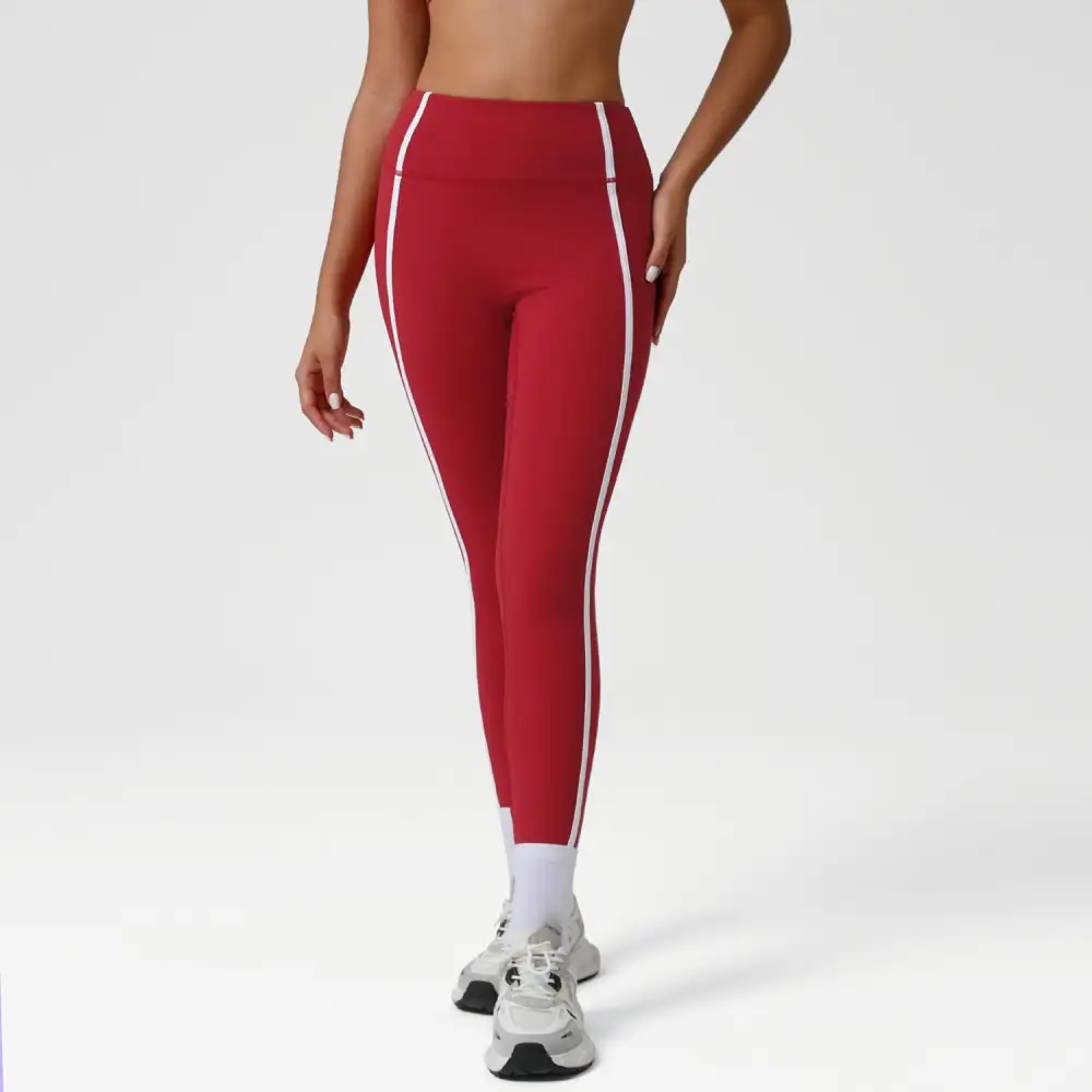 Contrast Trim Active Leggings