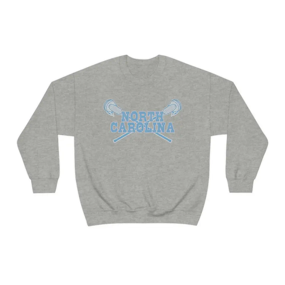 Everyday Crossed Sticks Lacrosse Graphic Crewneck Sweatshirt