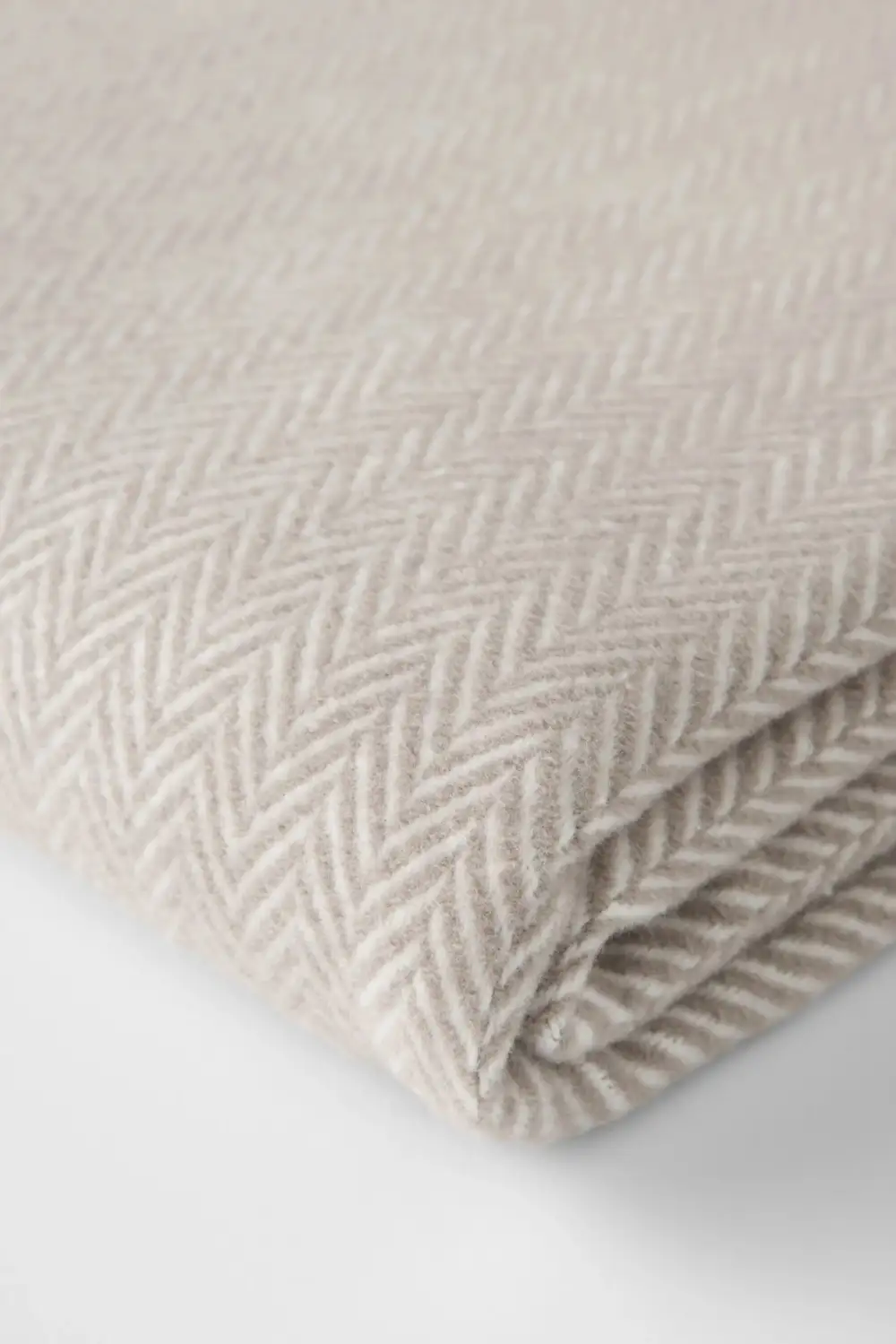 Textured Cotton Blend Throw