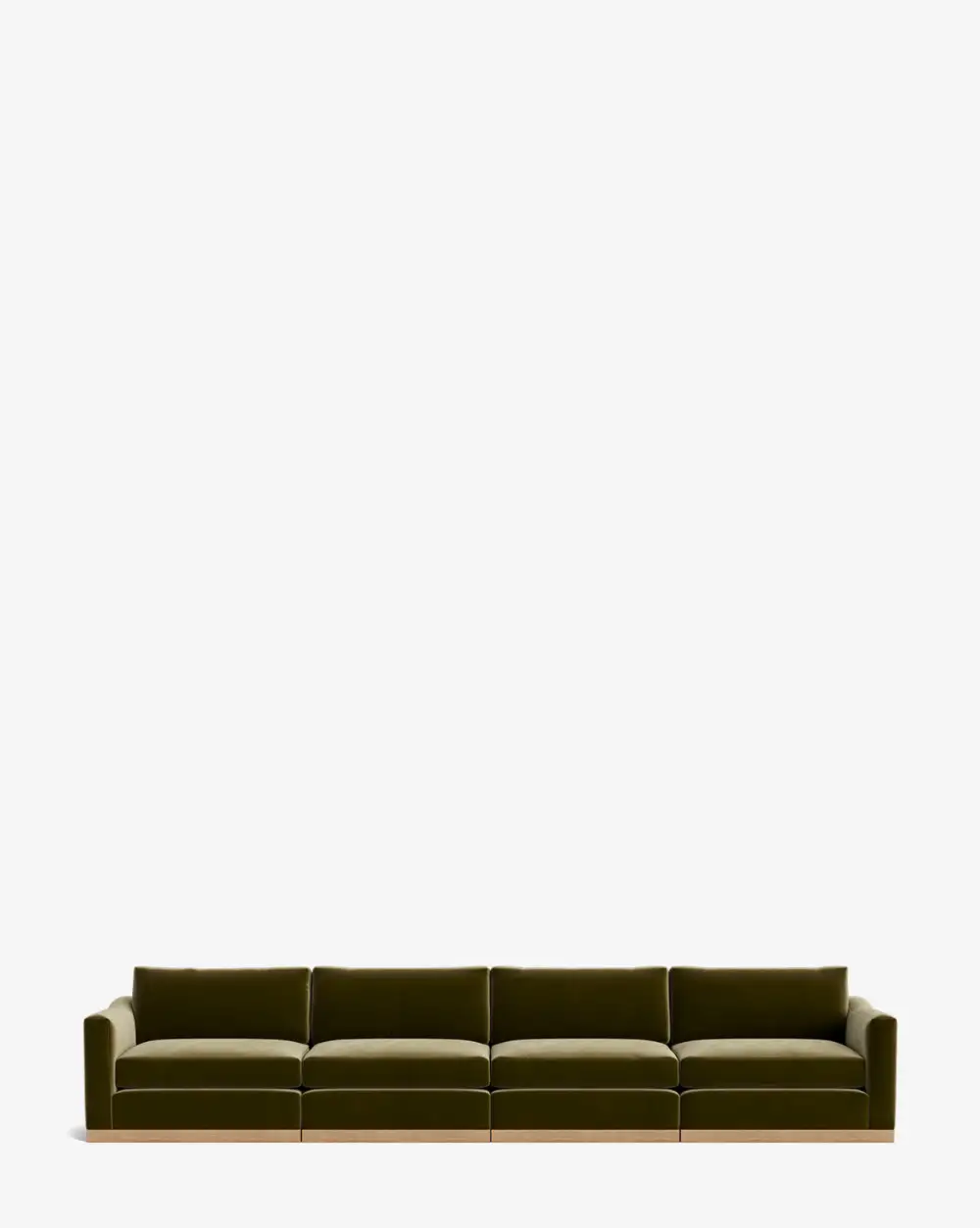 Modular Oak Sofa