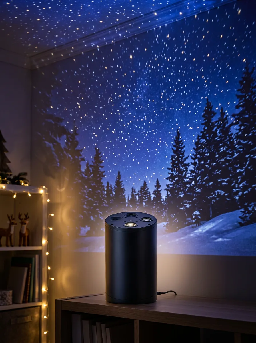 Starry Night Forest Christmas LED Light Projector