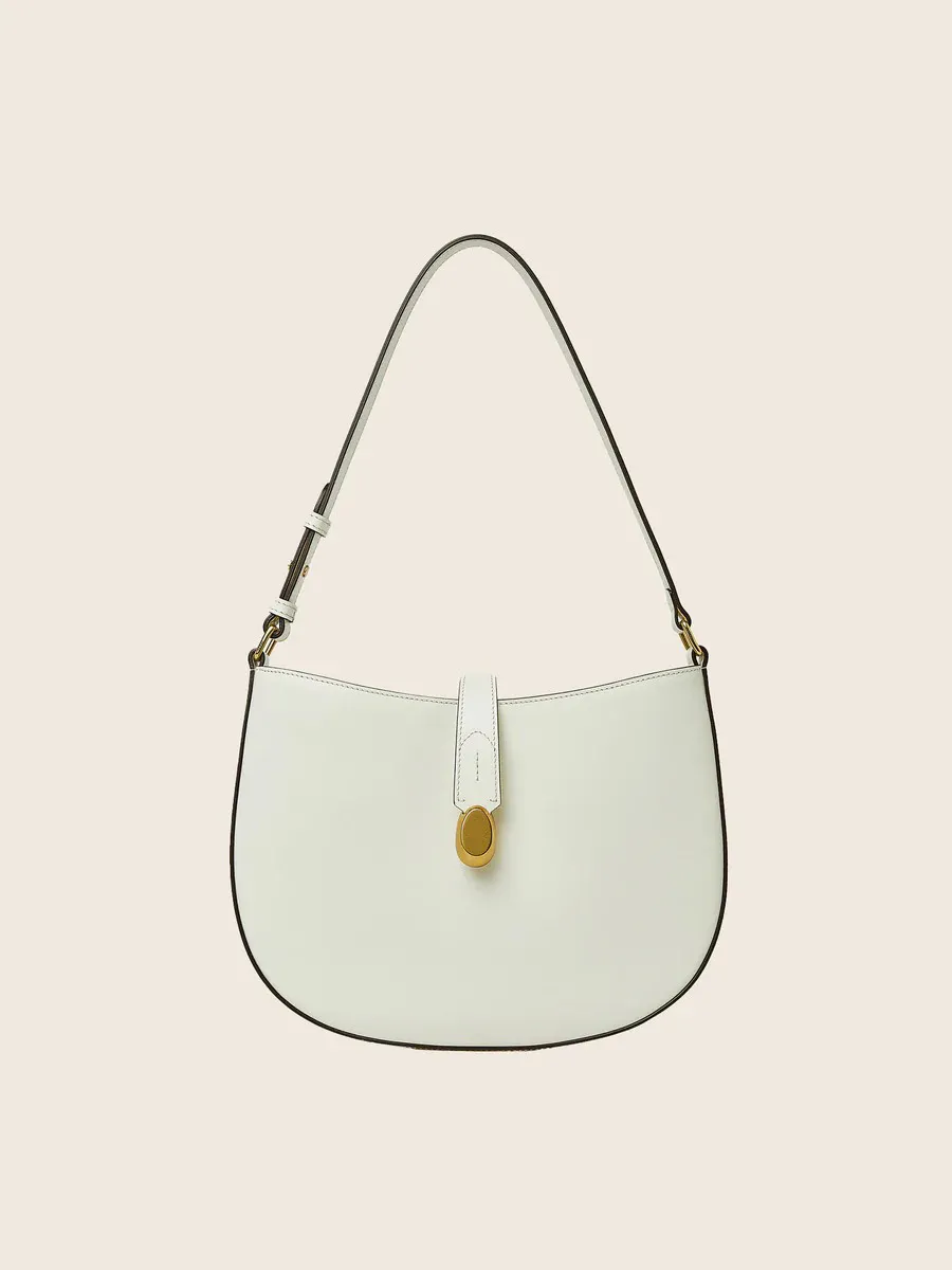 Elowen Clock Bag In Leather
