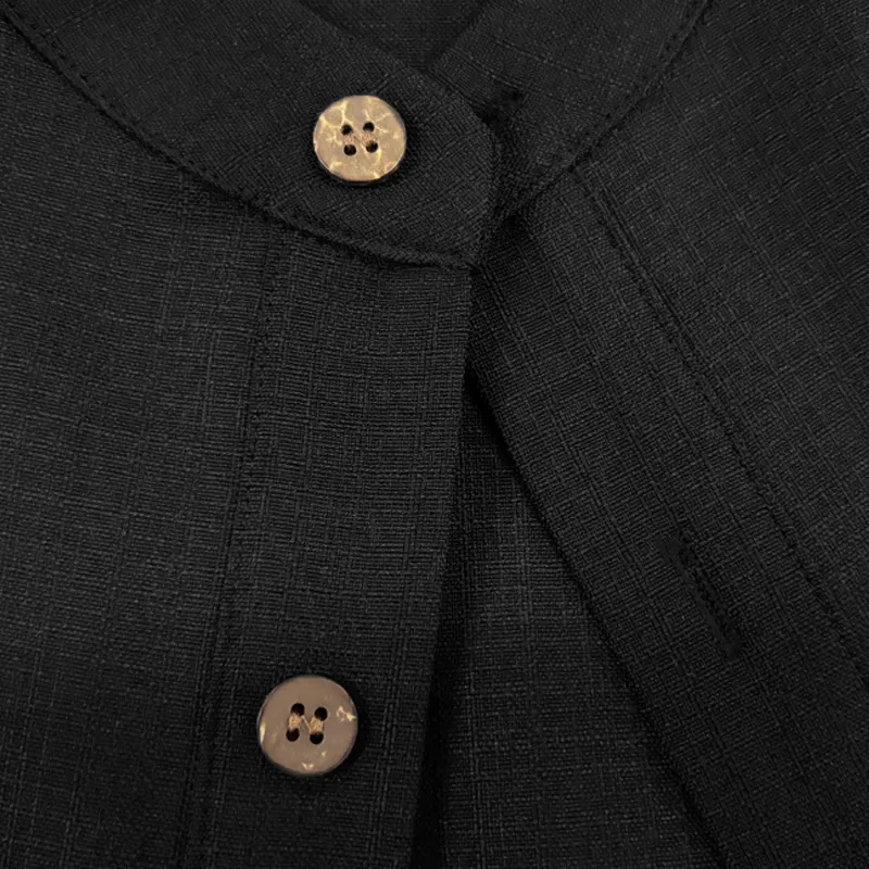 Textured Relaxed Button Shirt
