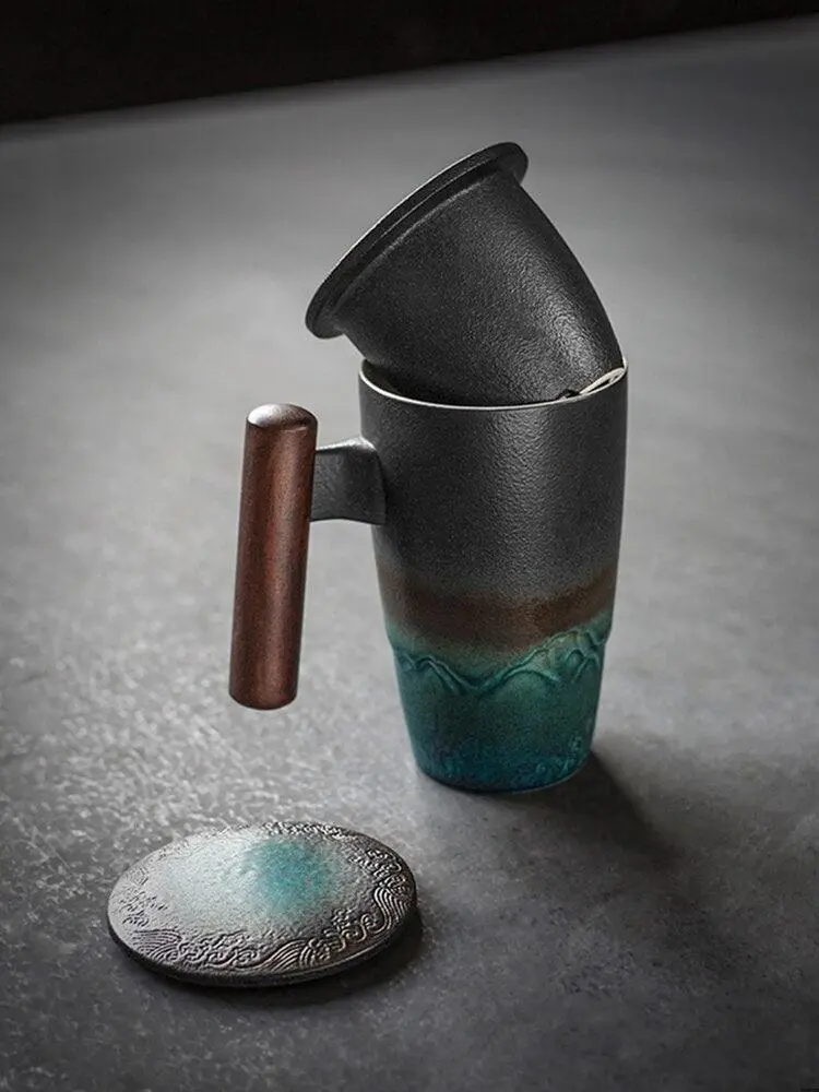 Ceramic Inspired Drinkware Set Table