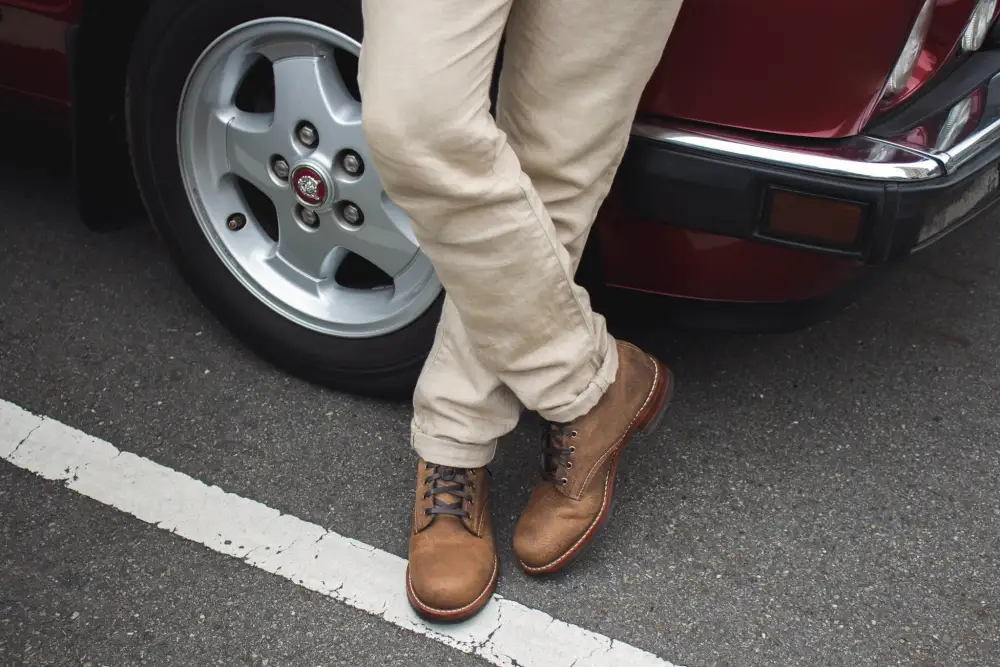 Roughout Men's Ankle Boots