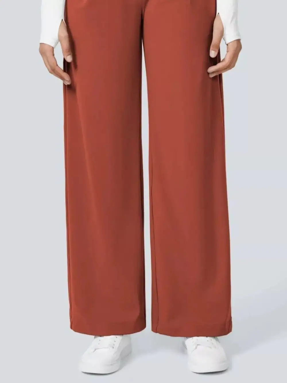 Wide Leg Pocketed Everyday Pants