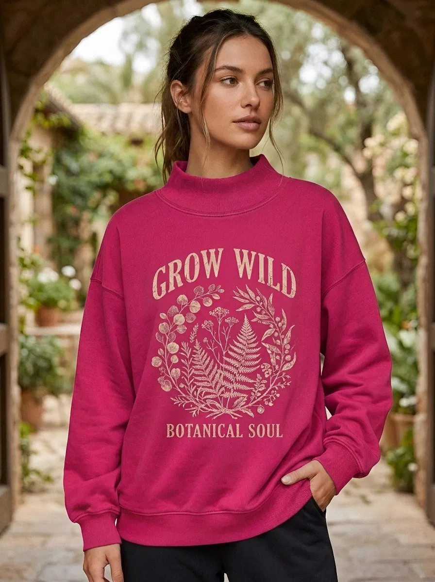 Nature Lover Grow Sweatshirt Casual