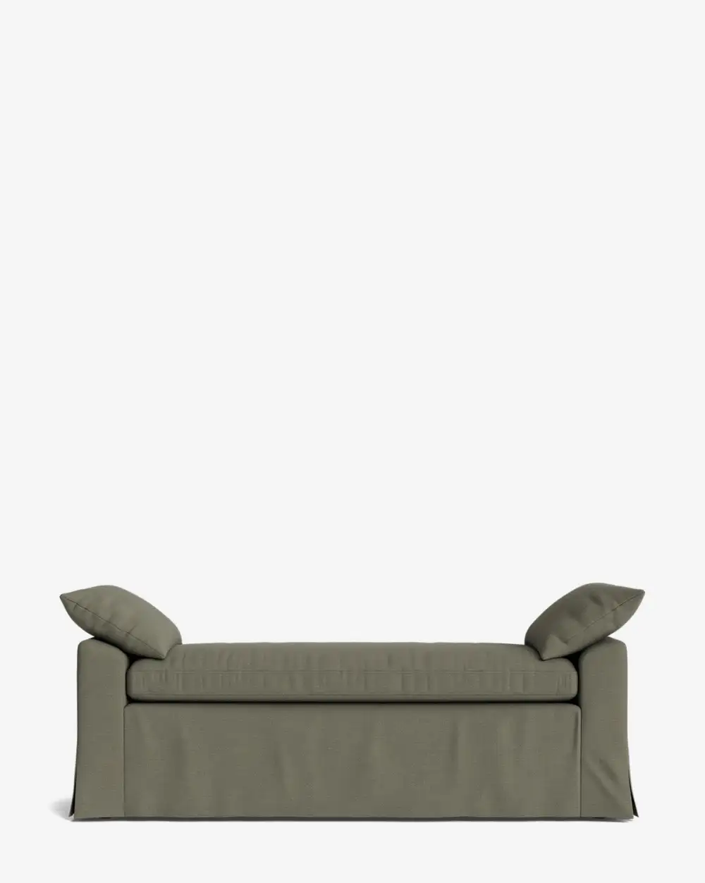 Everyday Slipcovered Bench