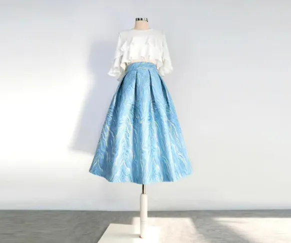Chic Seaside Everyday Casual Skirt