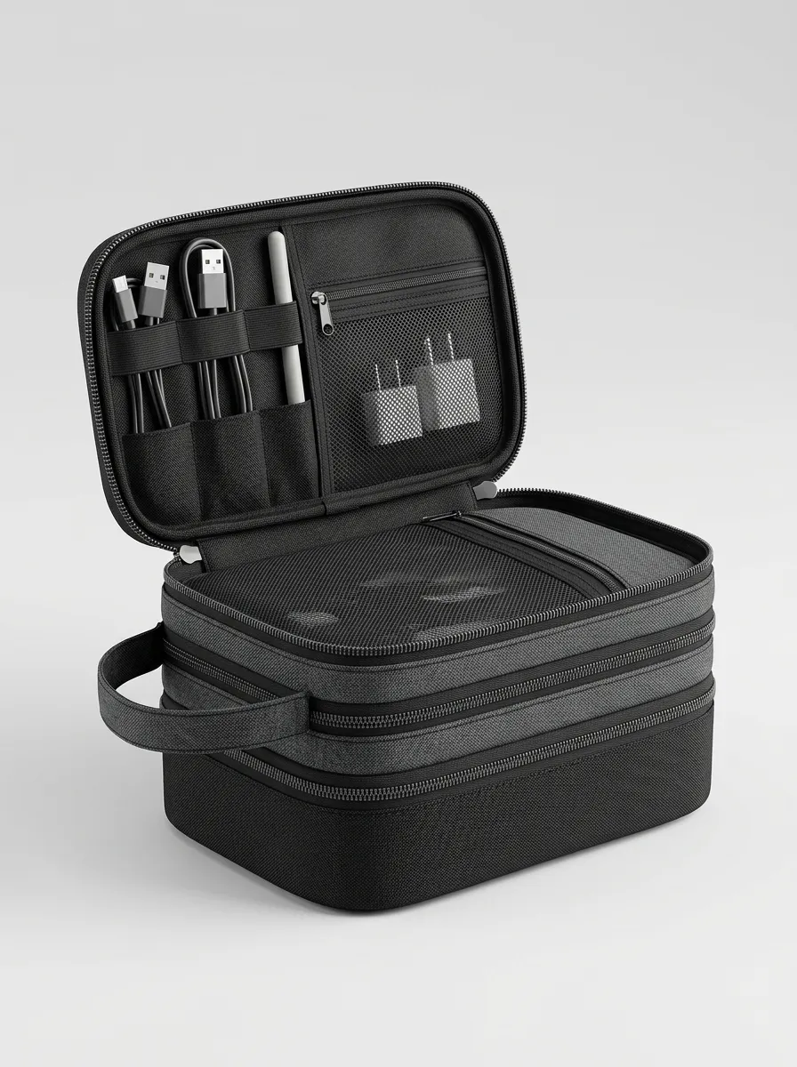 Utility Travel Tech Organizer Bag