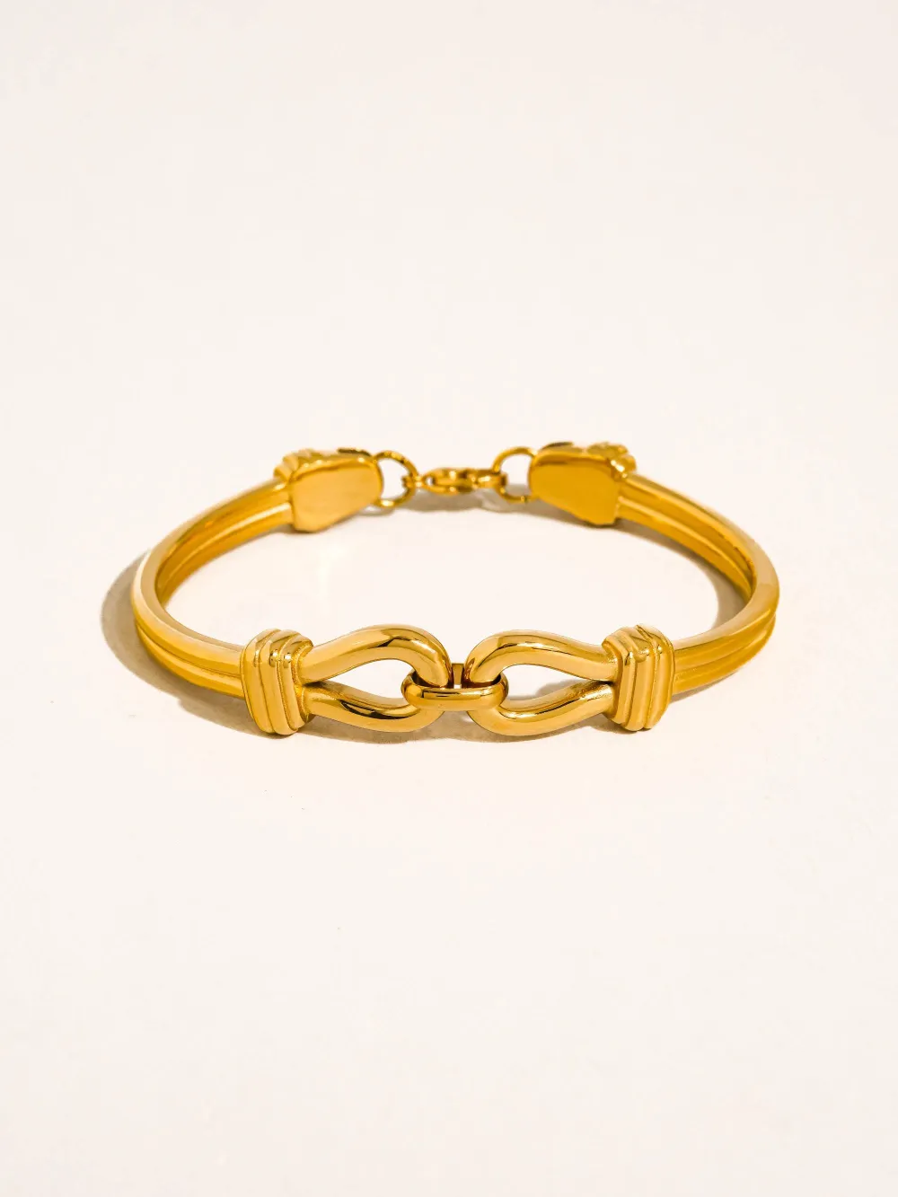 Knot Link Statement Bracelet