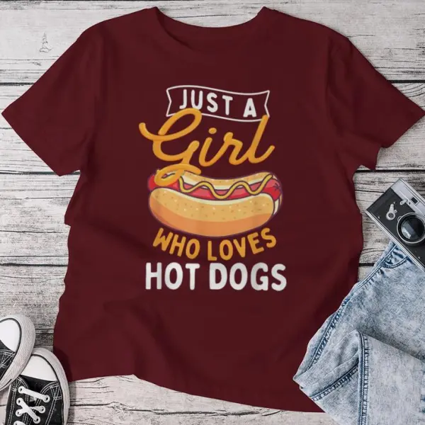 Loves Hot Dogs Women T-shirt