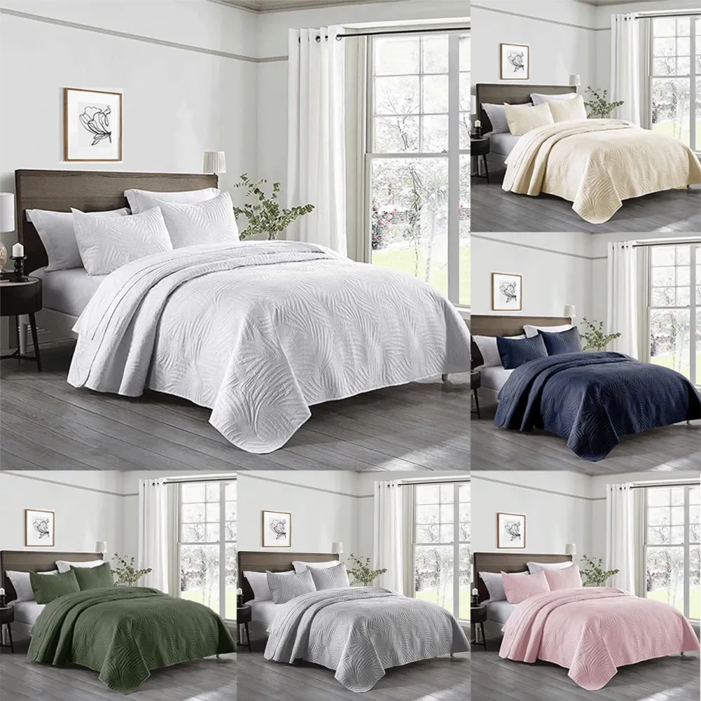Multi-Color Quilted Bedspread
