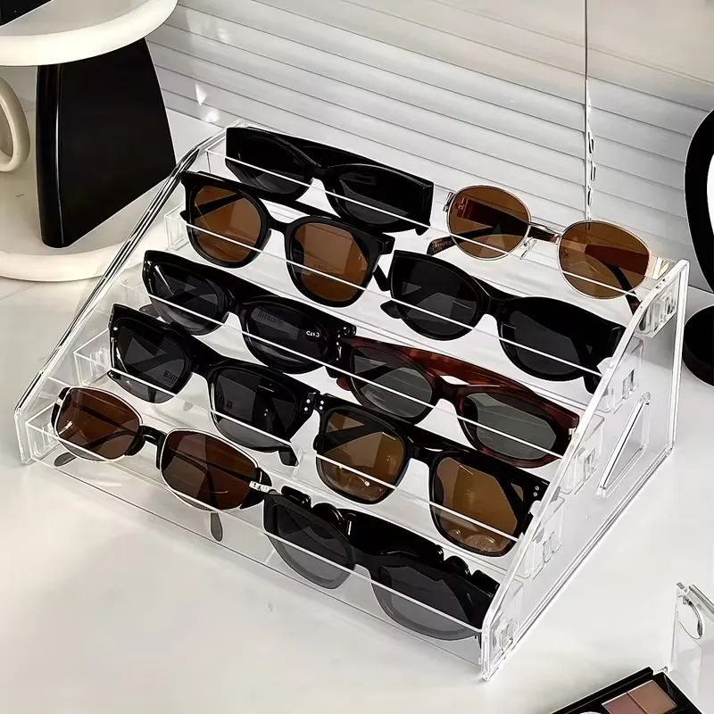 Multi-Tier Sunglasses Storage Rack