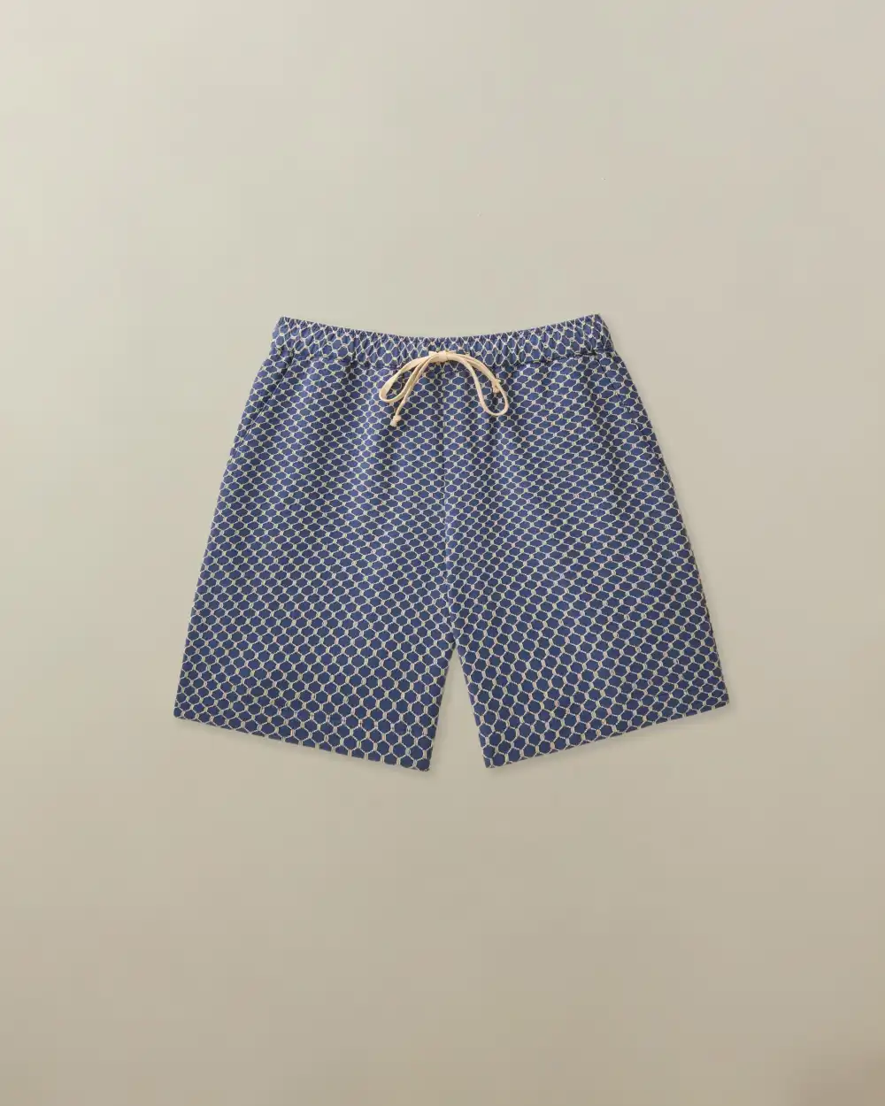 Cotton Dobby Short Mykonos Blue