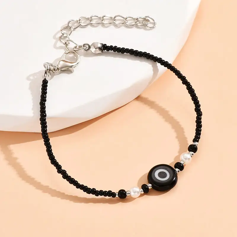 Beaded Adjustable Men's Bracelet