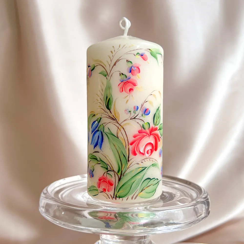 Classic Floral Home Storage Rack