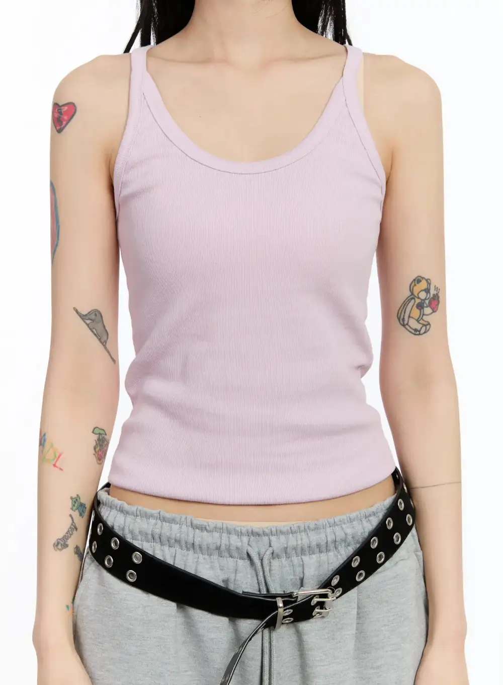 Ribbed Slim-Fit Tank Top