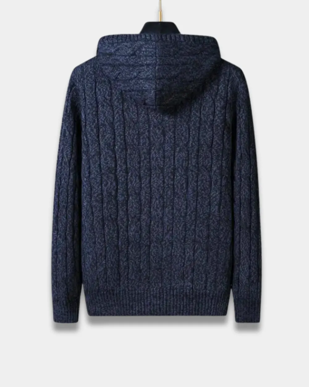 Fleece Lined Cable Knit Jacket