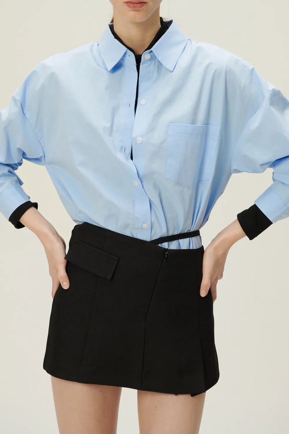 Open Back Shirt