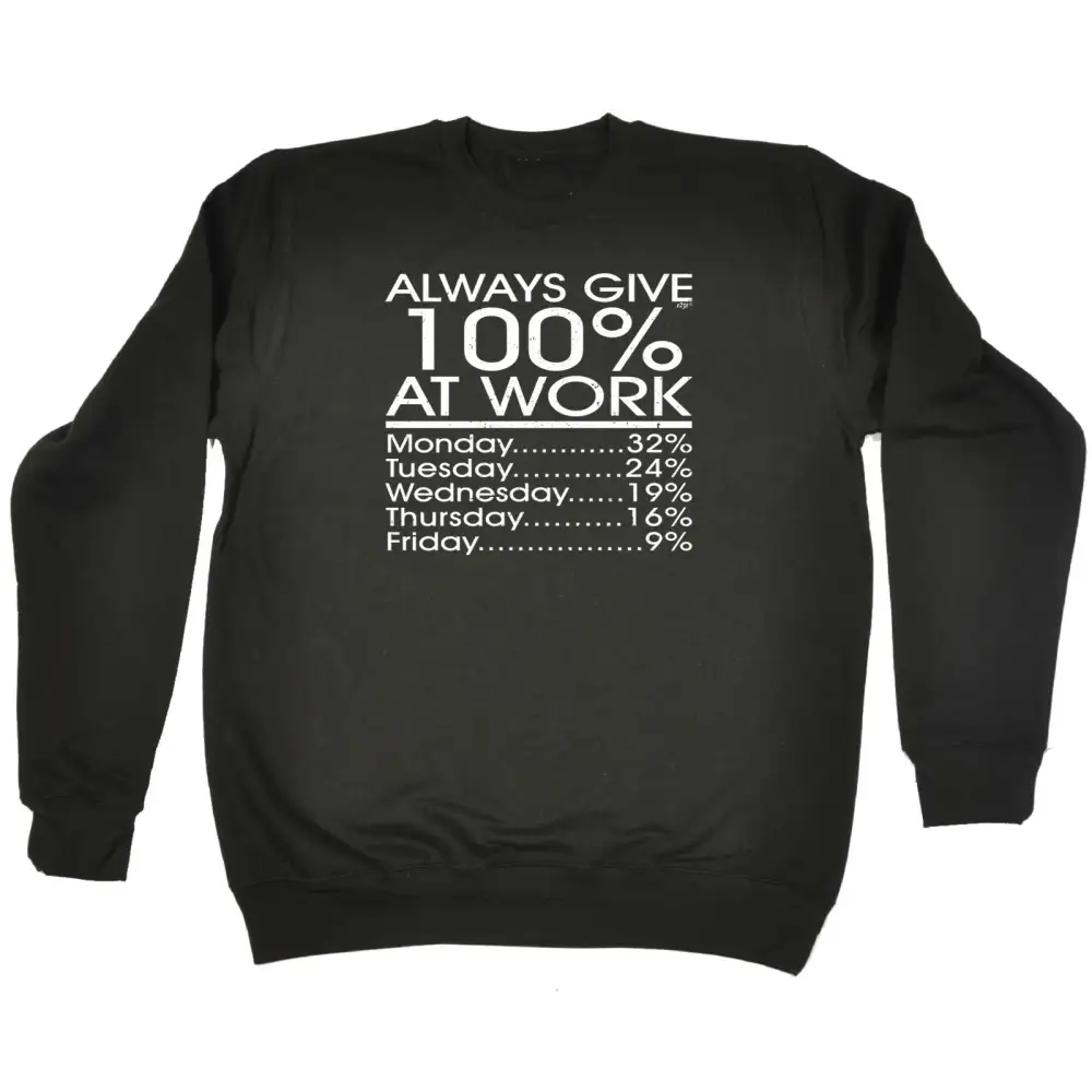 Work Effort Graphic Sweatshirt